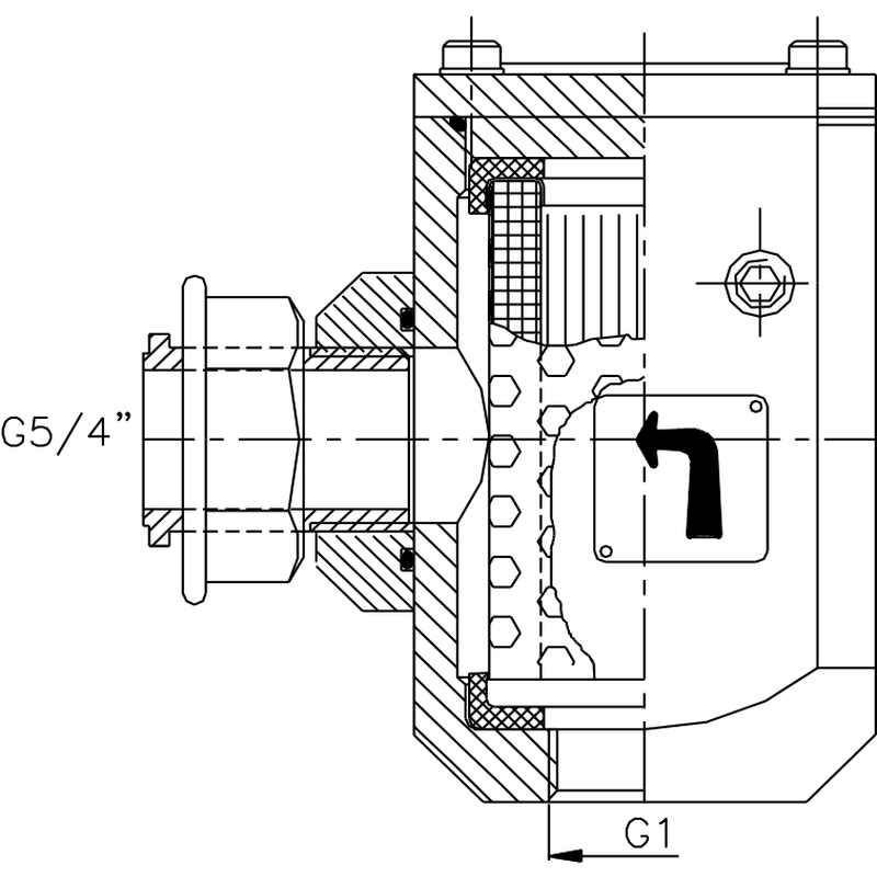 Filter plynu KF-25L